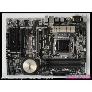 超貿2手資訊 華碩 H97-PLUS /DDR3/SATA/1150-保固1個月