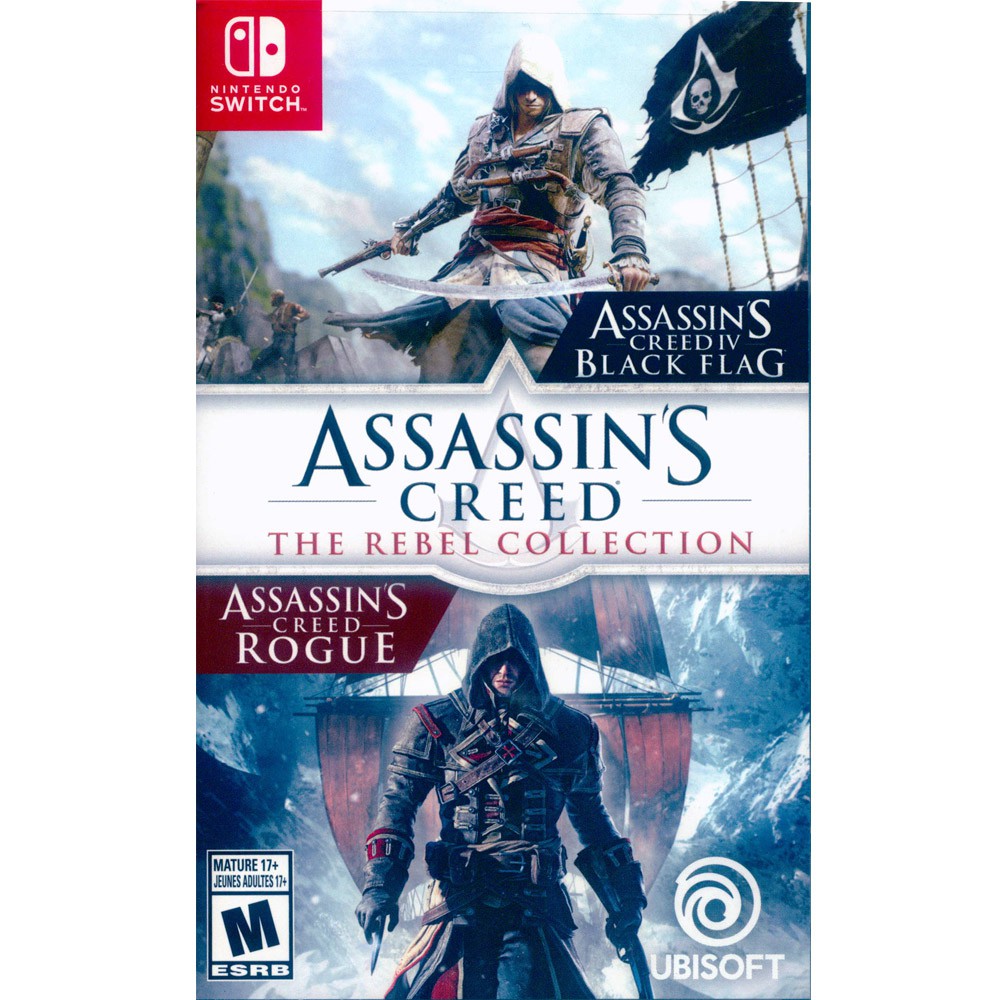 NS Switch 刺客教條 逆命合輯 中英文美版 Assassin's Creed The Rebel(現貨全新)