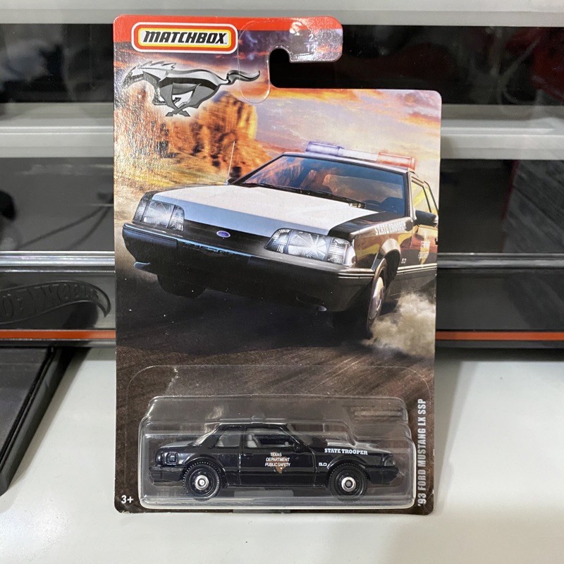 火柴盒 Matchbox Ford Mustang police 野馬 警車