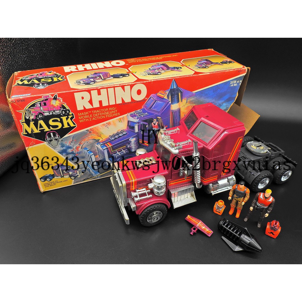 Kenner M A S K 神龍特攻隊rhino 大犀牛mask 電腦雙雄 蝦皮購物