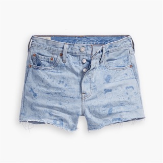 全新《Levi's+史努比Snoopy》501 高腰排釦牛仔短褲