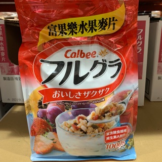 好市多代購b12卡樂比富果樂水果早餐麥片 1 公斤