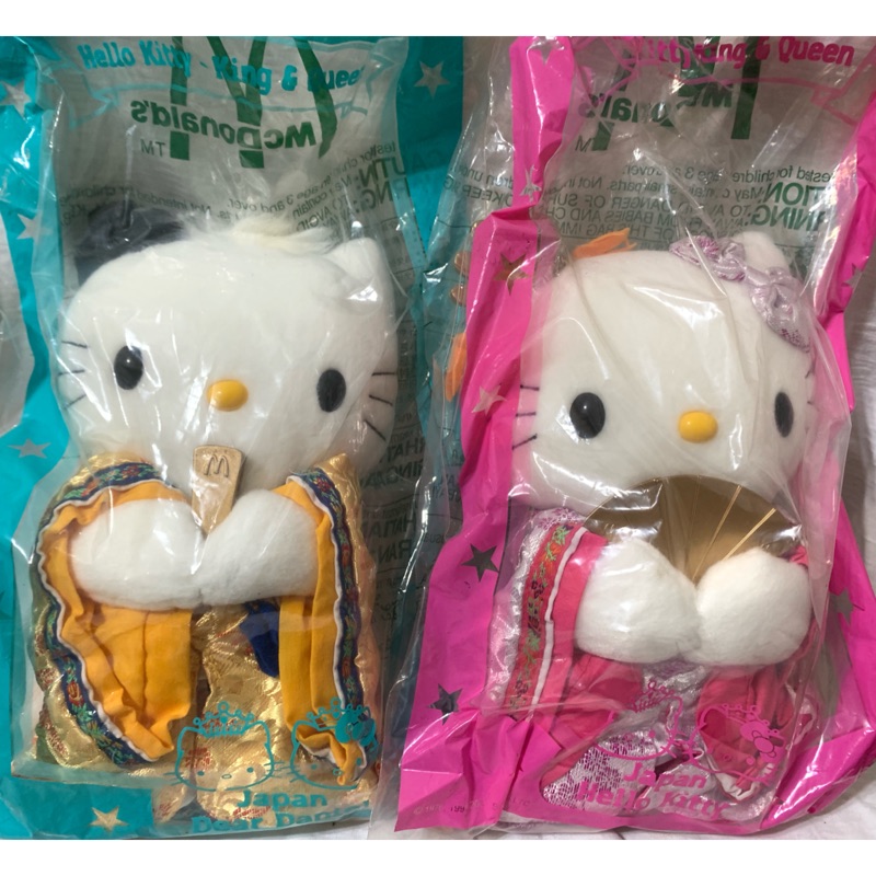 Japan Hello kitty ✨ 2000年麥當勞加購價 (全新，未拆封）