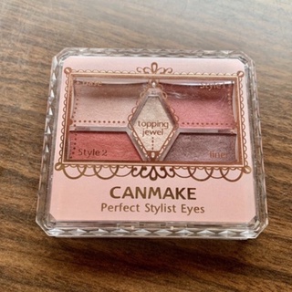 CANMAKE 完美色計眼影盤 五色眼影 色號14古典紅寶石