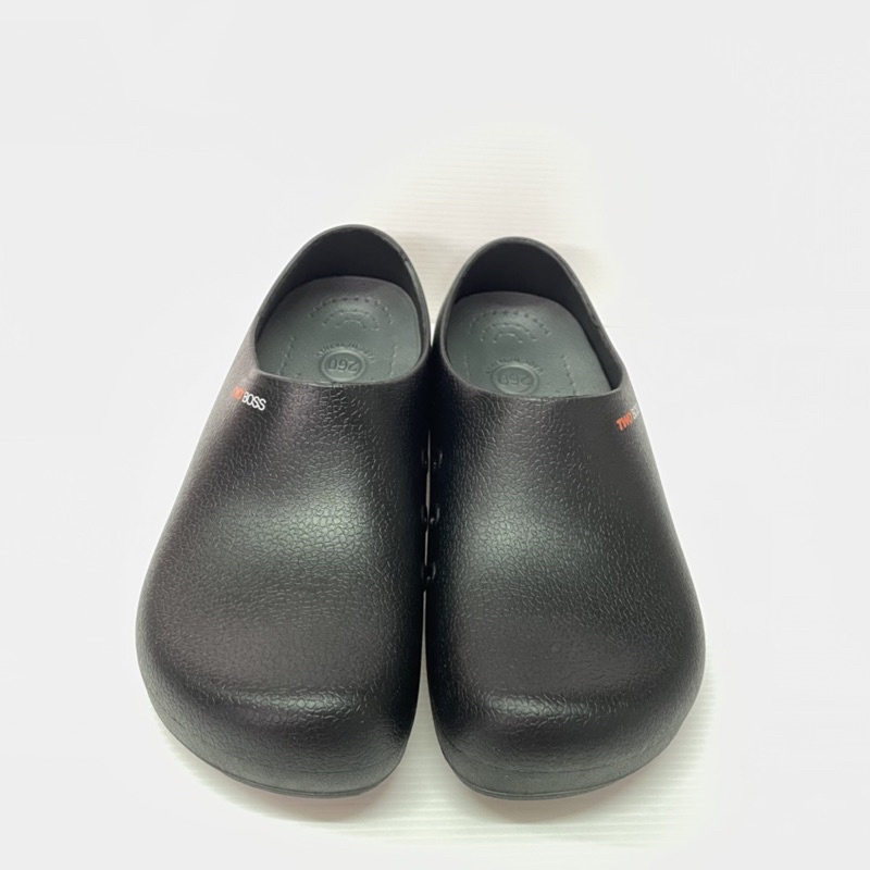 《Two Boss》MIT台灣製造男女款《厚底版》廚師鞋 工作鞋 荷蘭鞋 雨鞋 懶人鞋 一體成型防水止滑設計