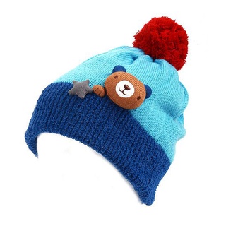 韓國品牌兩用熊熊圖案保暖帽 帽子跟圍巾兩用 韓國winghouse 幼童保暖帽 兒童保暖帽 冬季保暖 熊熊圍巾 針織帽
