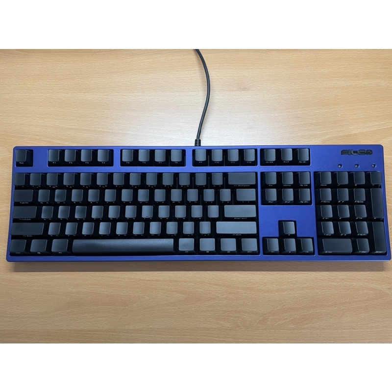 Filco 藍蓋忍茶 104鍵  機械鍵盤（藍蓋 茶軸 100%）
