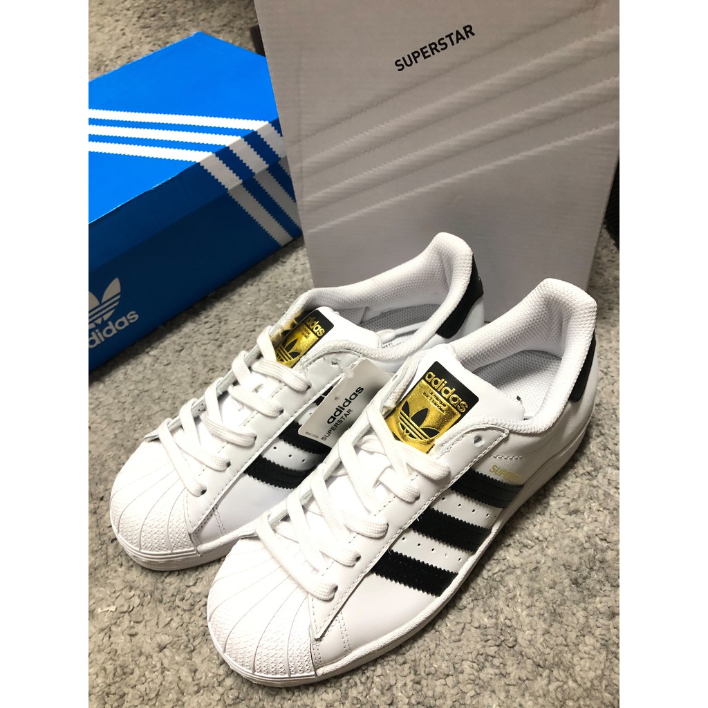 【Drunk】Adidas Originals Superstar 愛迪達 貝殼頭 金標 C77124 EG4958 白