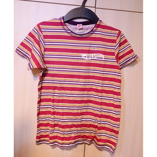 UNIQLO優衣庫男童/女童/兒童短袖上衣/T恤(橫條紋)(130CM)