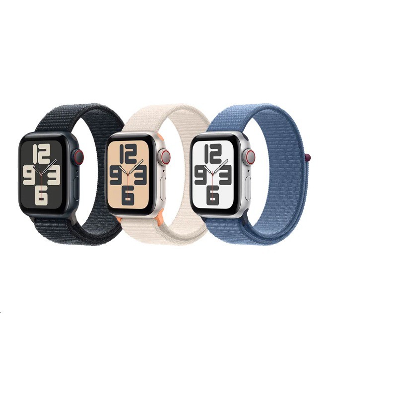 Apple Watch SE LTE 44mm 2023 織紋運動型錶環 現貨 廠商直送