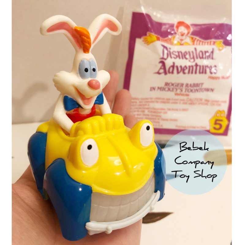 絕版1994 Disneyland adventures 羅傑兔 roger 迪士尼 麥當勞玩具 McDonalds
