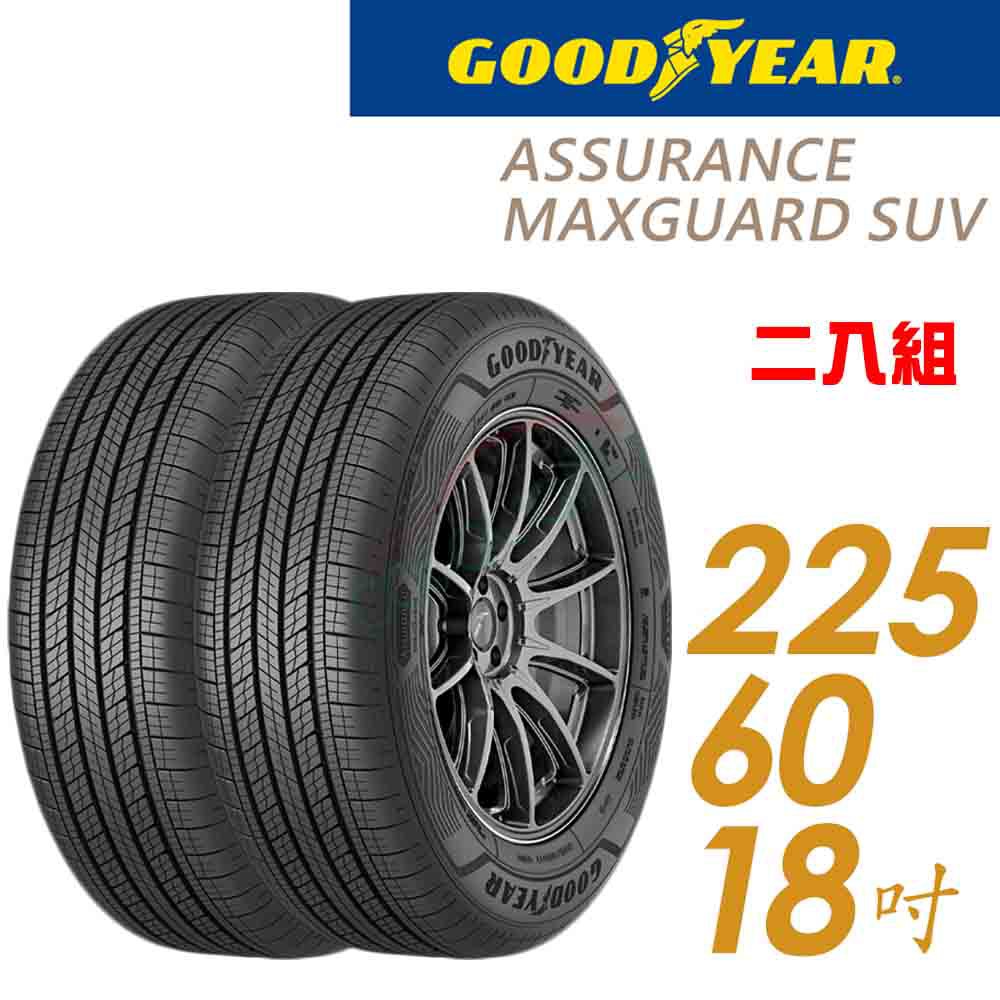 固特異 輪胎 固特異 AMGS-2256018吋100V_二入組_225/60/18(車麗屋) 現貨 廠商直送