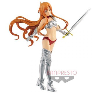 日本正版 代理 景品 EXQ SQ 刀劍神域 記憶重組 亞絲娜 比基尼盔甲Ver 公仔