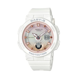 【聊聊甜甜價】CASIO Baby-G BGA-250-7A2 霓虹照明系列女錶(白)