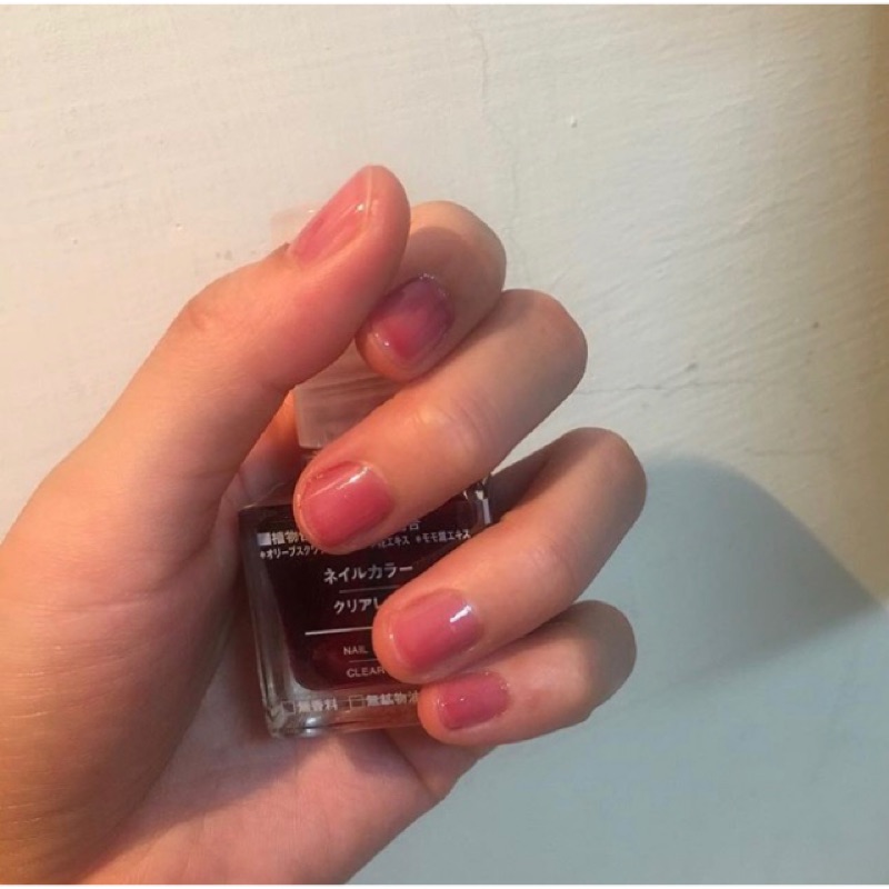 日本無印良品血色指甲油 蝦皮購物
