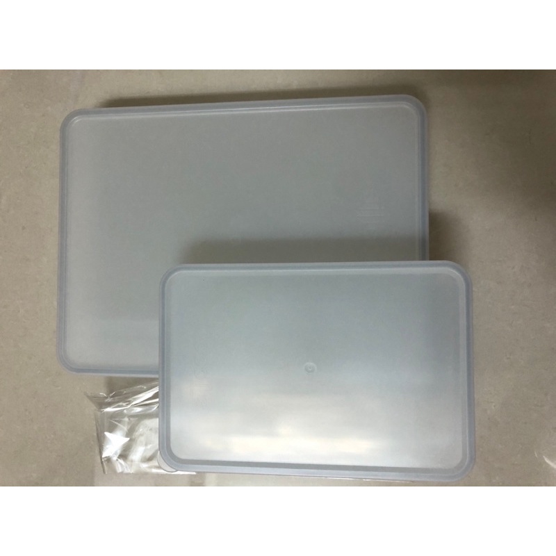 Silicook韓國冰箱收納盒1200ml+600ml (加附隔板) (可疊放食物儲物盒)