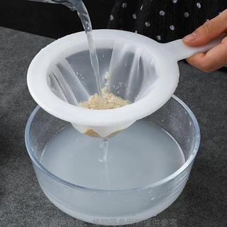 400 網狀廚房超細網狀過濾器 / 廚房尼龍網狀濾勺 / 適用於大豆牛奶咖啡牛奶酸奶