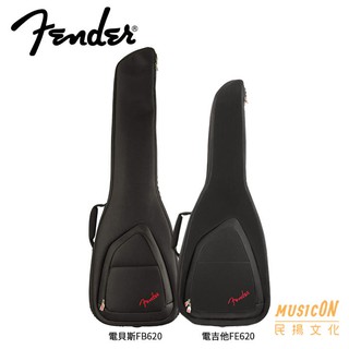 【民揚樂器】 Fender FB620 FE620 電貝士袋 電吉他袋 厚袋 電Bass袋