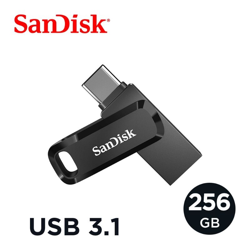 公司貨 SanDisk Ultra Go USB Type-C 256GB 雙用隨身碟 256G 過年照出貨