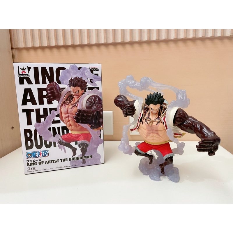 king of artist the bound man四檔魯夫公仔 正版景品