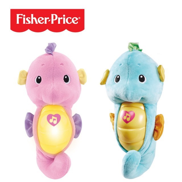 Fisher-Price 費雪 聲光安撫海馬(2色選擇)