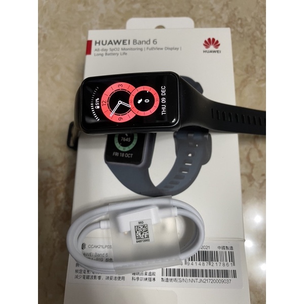 HUAWEI 華為Band 6 血氧感測智慧手環(送矽膠錶帶)