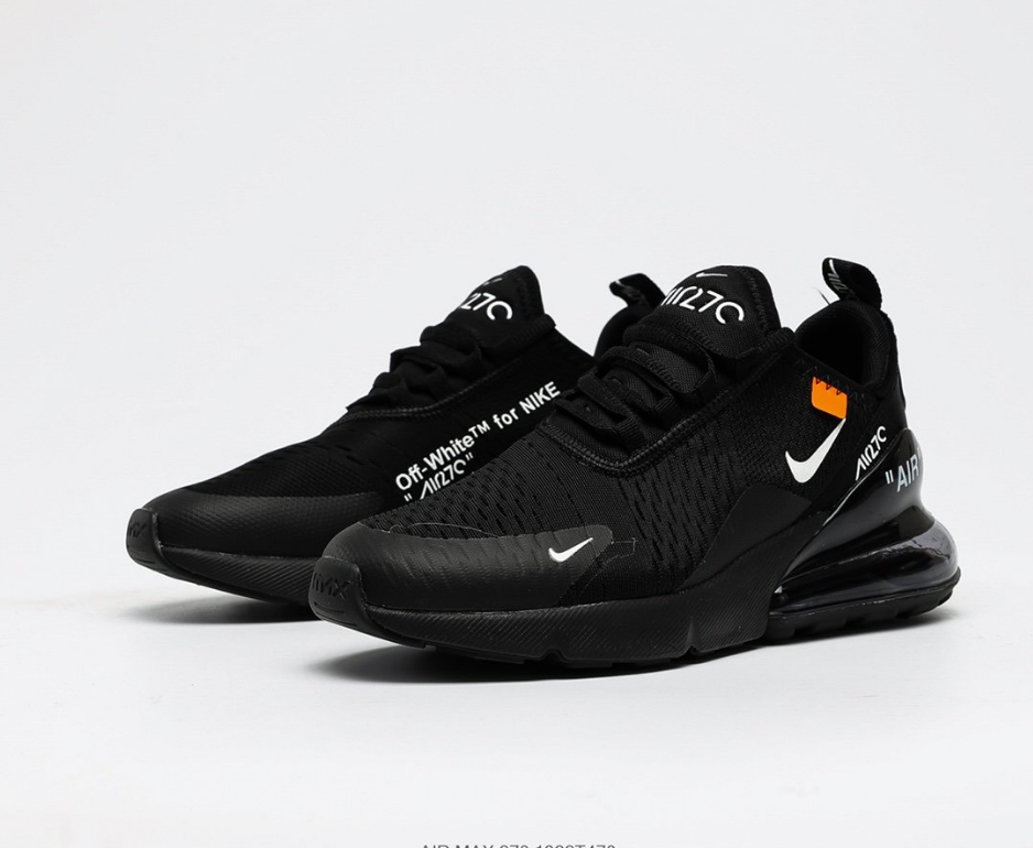 nike air max 270 x off white black