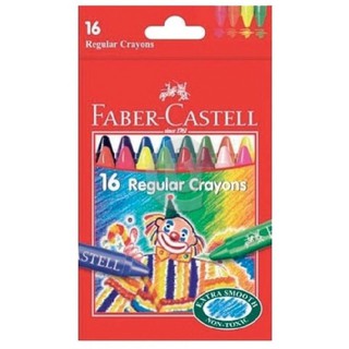 德國輝柏 Faber-Castell 大眼星球 無毒 蠟筆16色/ 120050