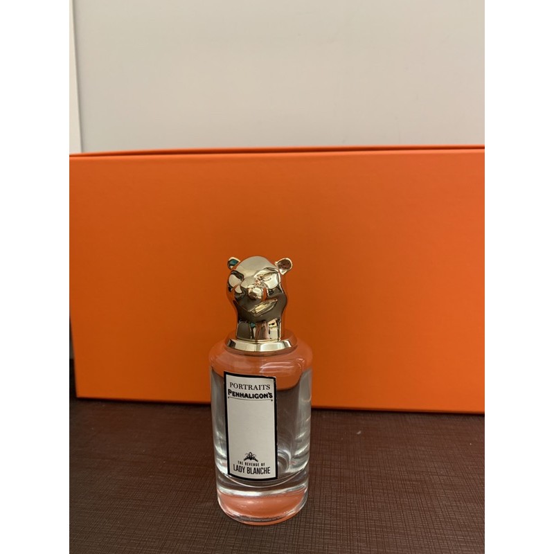 PENHALIGON'S潘海利根 獸首系列Lady Blanche花豹 75ml 香水瓶空瓶收藏