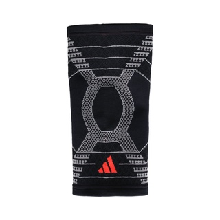 ADIDAS 3D立體針織護膝(護具 台灣製 吸濕排汗 愛迪達「MG0043」 黑橘
