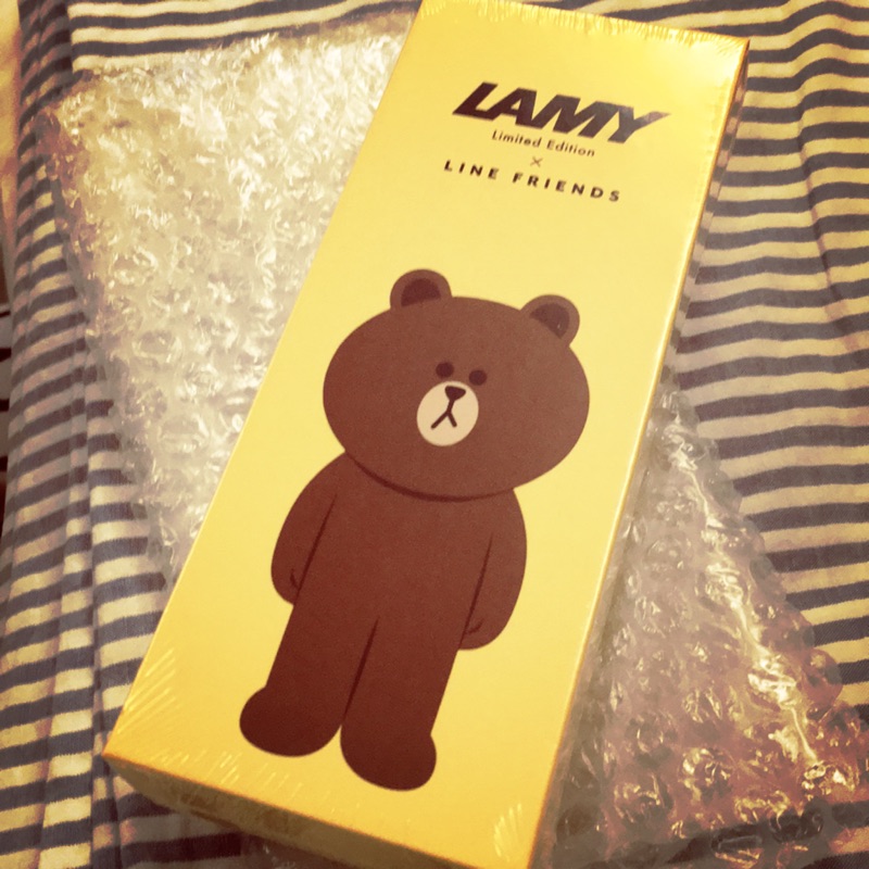 Lamy x Line Friends 熊大鋼筆，全新未拆封