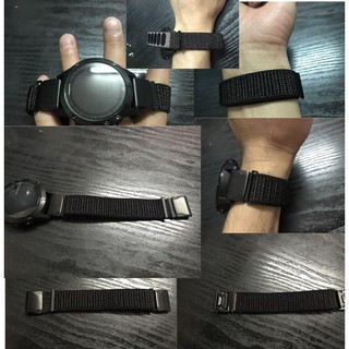 Garmin Tactix Delta Sola 26mm Enduro 尼龍回環錶帶 錶帶 尼龍回環