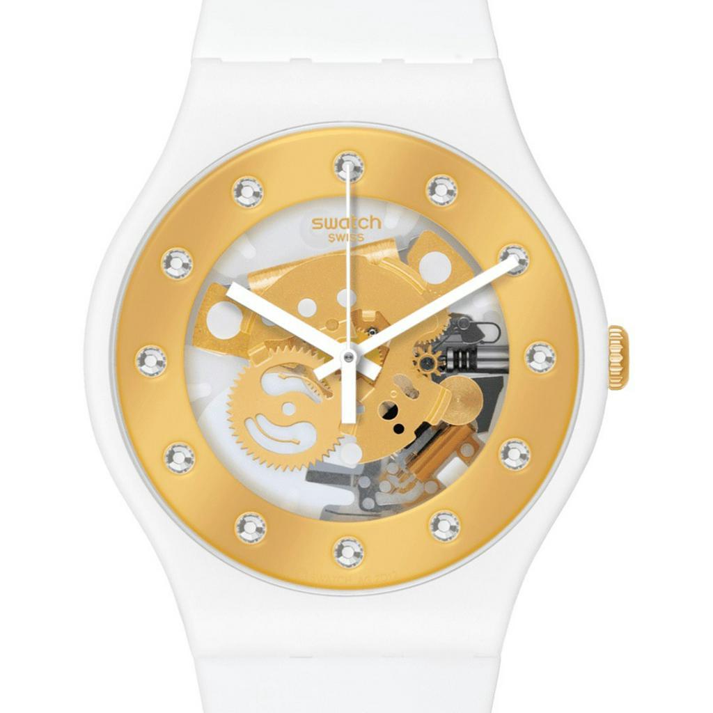 【Swatch】New gent  SO29W105-S14 41mm 現代鐘錶