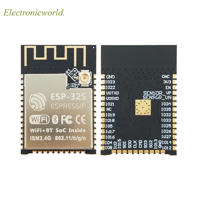Wifi + 藍牙模塊 ESP32 串行端口到 WiFi / 雙天線模塊 / ESP32-S 模塊