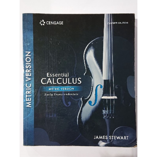 商微積分Essential CALCULUS（二手）JAMES STEWART