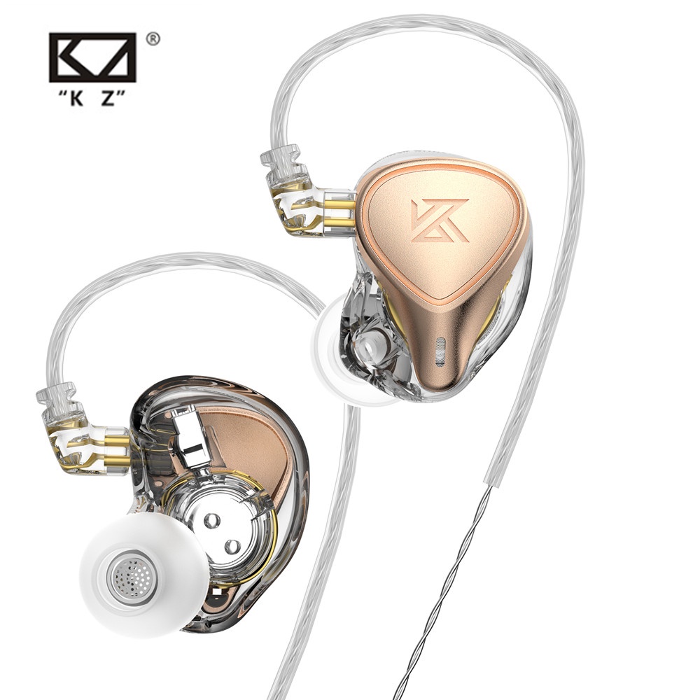 KZ ZEX PRO ZEX 靜電圈鐵混合入耳式耳機金屬有線帶麥HIFI音樂遊戲通用