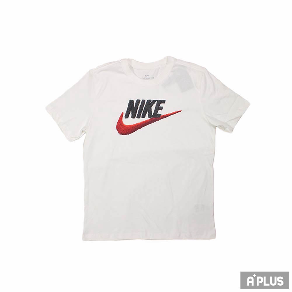 NIKE 男 短袖T恤 AS M NSW TEE BRAND MARK 休閒 仿電繡 大勾勾 - AR4994100