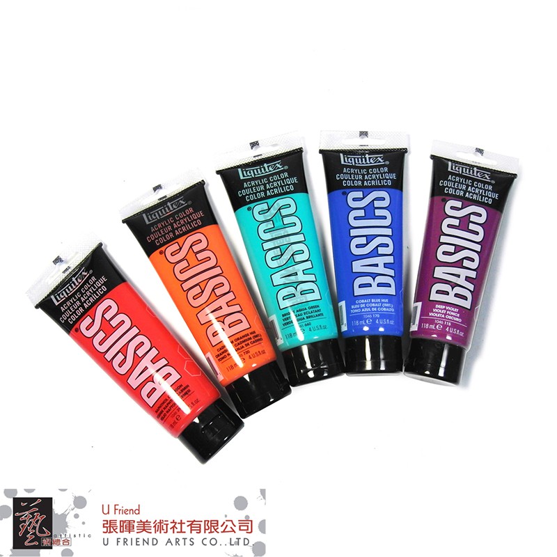 Liquitex BASSICS 壓克力顏料(118ml) 下