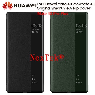 HUAWEI 原廠 華為 Mate 40 Mate 40 Pro智慧視窗保護套透明翻蓋皮革手機殼Mate 40Pro+