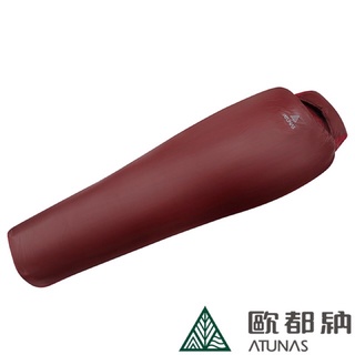 ATUNAS 歐都納 超輕量媽咪型科技纖維睡袋A-SB1803咖啡 NO.142