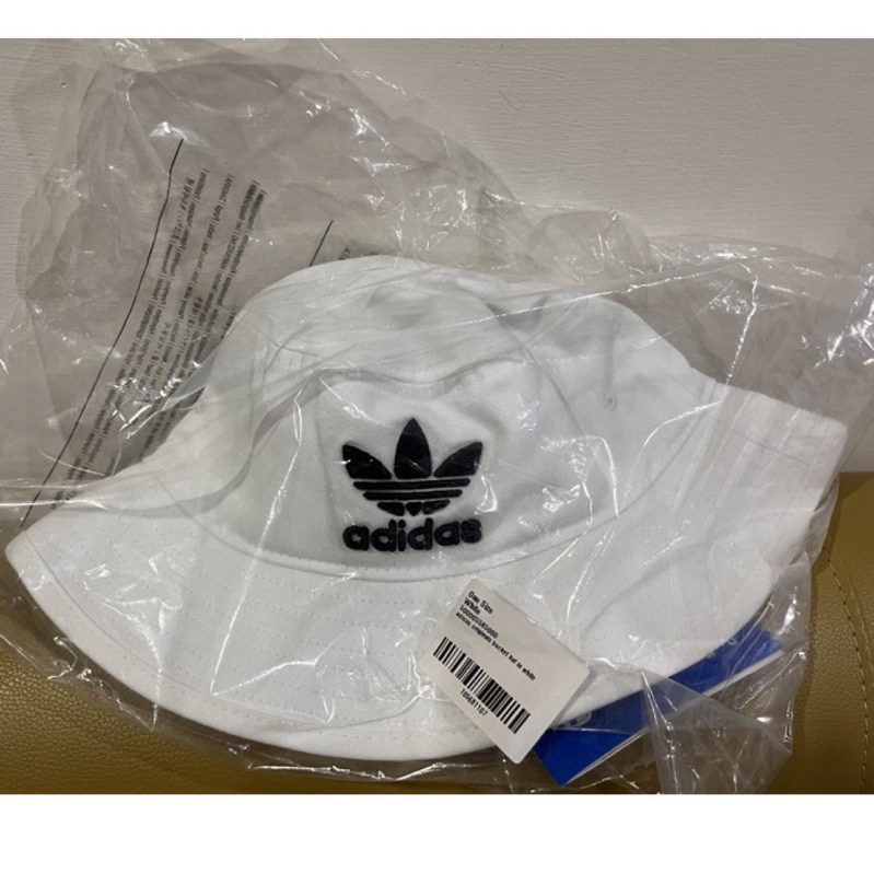 Adidas Bucket Hat AC 漁夫帽 白