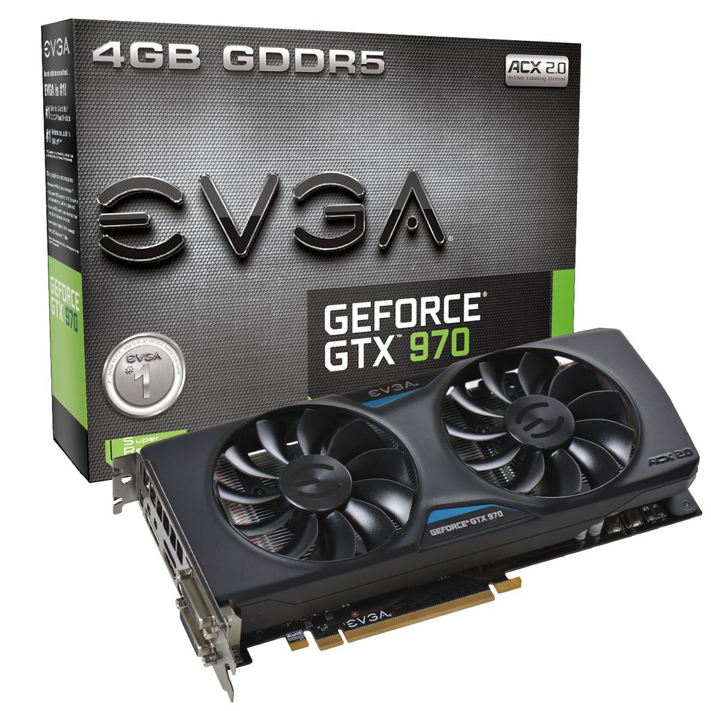 EVGA GTX970 保固至2021