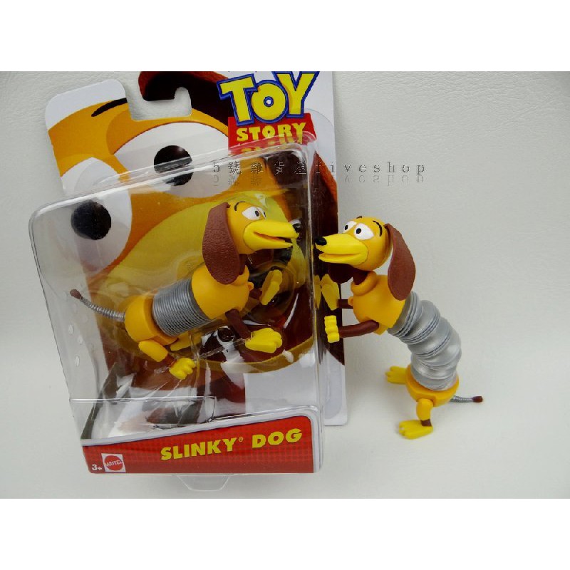 ５號雜貨屋＊(現貨) 玩具總動員彈簧狗 Slinky Dog 可配海洋堂胡迪 紅心馬 抱抱龍