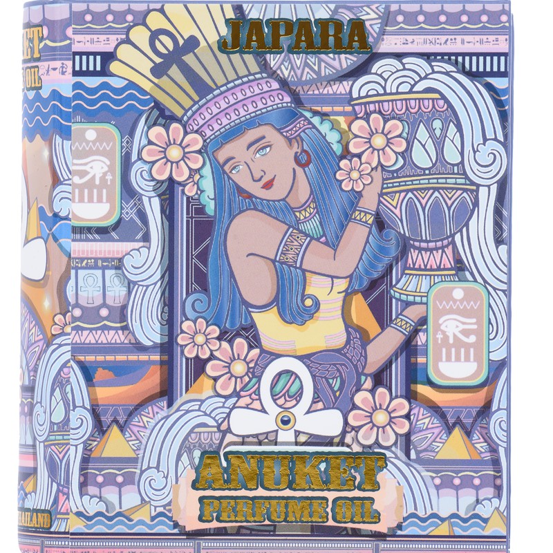 JAPARA 埃及香氛精萃 魅力埃及系列 ANUKET 阿努凱特 3ml香精禮盒(盒裝附品牌提袋)