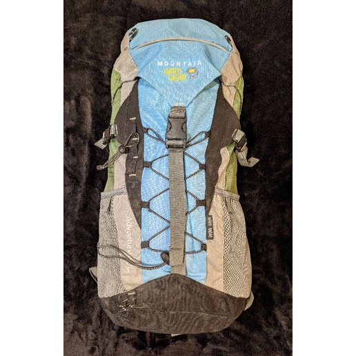 二手 Mountain hardwear Adventure 40L 登山後背包 / 藍綠灰