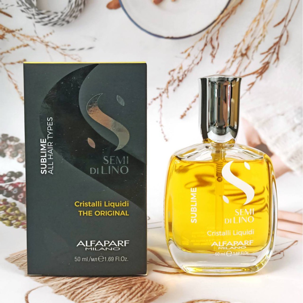 『WNP』 ALFAPARF 金鑽水晶滋養菁油 (亞麻籽油) 50ml