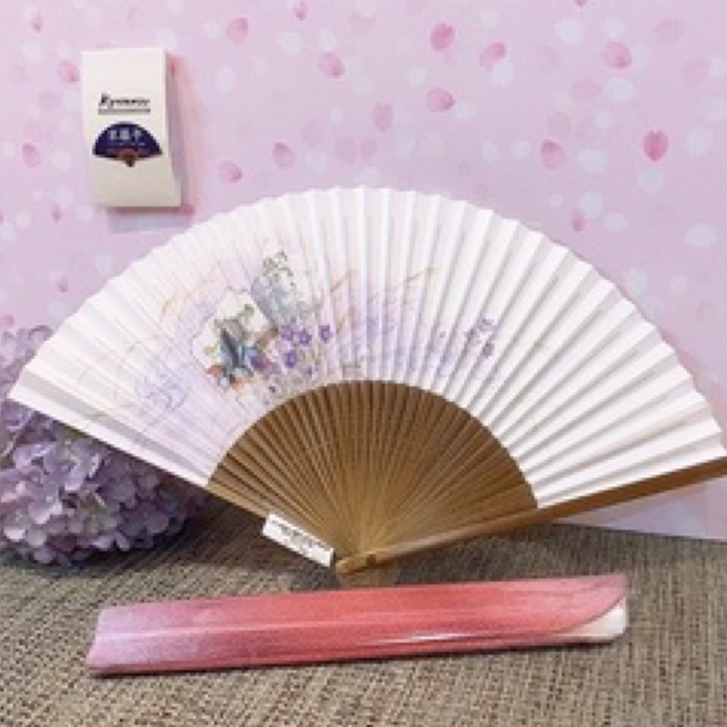 日本製 現貨超美源氏物語和風日本扇子和紙扇傳統扇子送禮擺飾紀念品扇子折扇紙扇裝飾品和雜貨 蝦皮購物