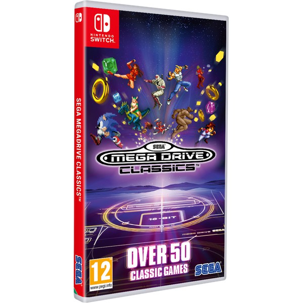 全新未拆 NS Sega 經典遊戲合輯 (51款遊戲) Switch Mega Drive Classics 英文版
