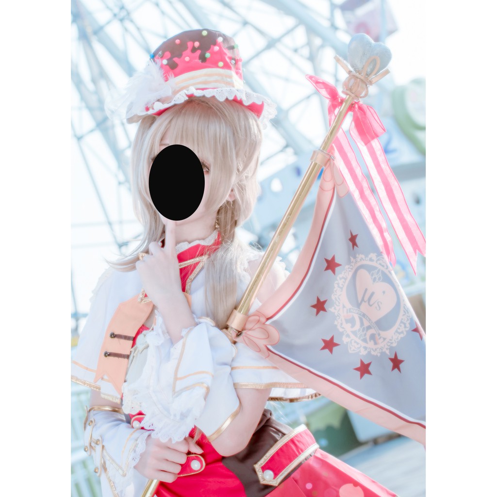 Cosplay 現貨大全配lovelive 南小鳥南ことり點心旗手情人節覺醒cos服 蝦皮購物