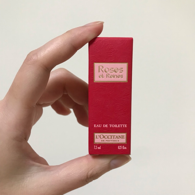 歐舒丹 LOCCITANE 玫瑰皇后 淡香水 7.5ml 小樣 小香 隨身 旅行